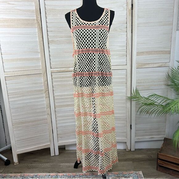 PilyQ Natalie Beach Coverup Dress M/L - Picture 2 of 14